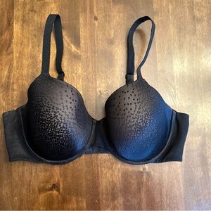 Wacoal Bra‎ 36D 853303 Polka Dot Sexy Lace Lingerie Everday Underwire Black 🖤